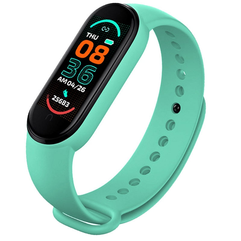 M6 Smart Bracelet Women Men Kids Heart Rate Blood Pressure Monitor Waterproof Sports Band Fitness Tracker Smartwatches